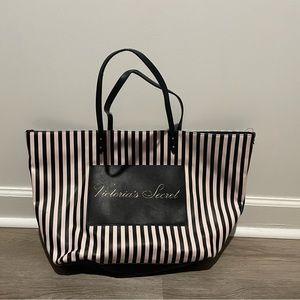 Victoria Secret tote bag.